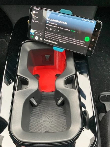 VW ID.4 ID.5 Kupa Tutucu için Telefon Tutucu (Plastik Aparattır!!!)