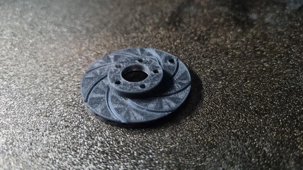 Byr Fren Diski Anahtar Yüzük Kolye (Çok veya Tek Renk) Zeciortech (Plastik Aparattır!!!) 3D - 5