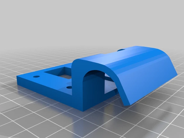 Byr Adria Tablo Demiryolu Kancası (Sadece Plastik Aparattır!!!) 3D - 2