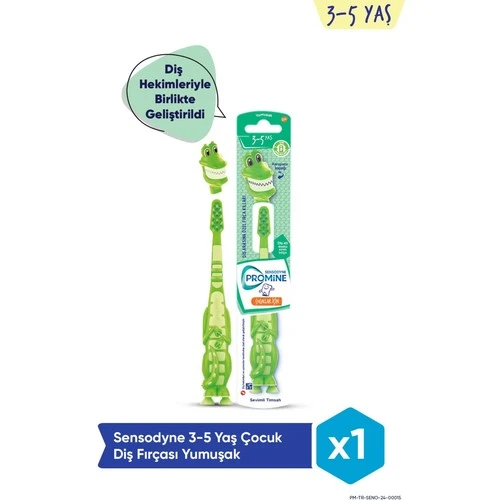 Sensodyne Kıds Timsah Dıs Fırcası 3-5 Yas Soft