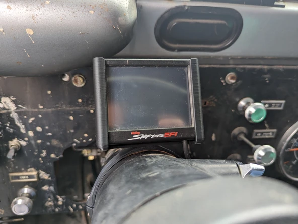 Byr Holley Sniper için Jeep CJ sütun montajı (Sadece Plastik Aparattır!!!) 3D - 4