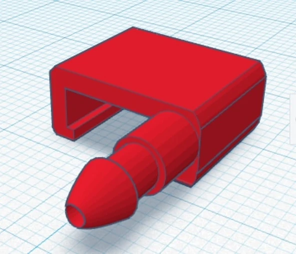 Byr Jeep XJ arka çamaşır makinesi (Plastik Aparattır!!!) 3D