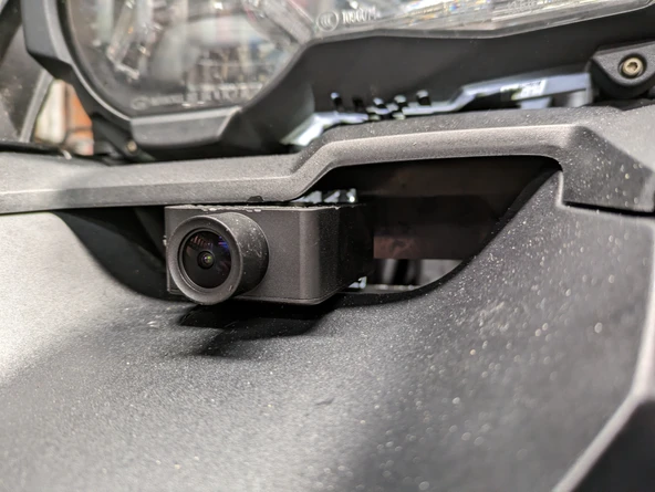 Byr BMW R1250 GS Innoval K5 Ön (DVR) Kamera Montajı (Sadece Plastik Aparattır!!!) 3D - 3