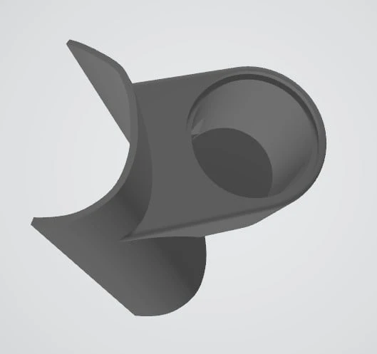 Byr Subaru A=sütun 52 mm gösterge podu (Sadece Plastik Aparattır!!!) 3D