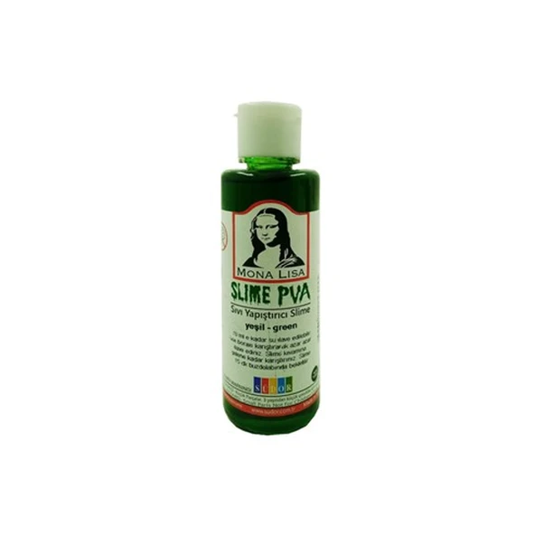Monalisa Sıvı Yapıştırıcı Slime 70 ML Yeşil (12 adet)