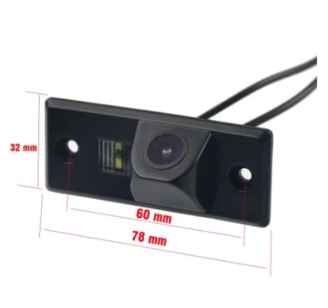 Byr Golf VW Ters Kamera Plaka Plaka Aydınlatma Montajı (Sadece Plastik Aparattır!!!) 3D - 4