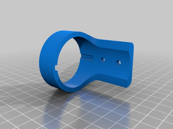 Byr Helix şefi Universal Mount (Sadece Plastik Aparattır!!!) 3D - 2