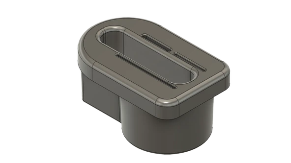 Byr Skoda Octavia 3 Scout 2016 - Kupa Tutucuda Büyük Telefon Tutucu (Sadece Plastik Aparattır!!!) 3D - 2