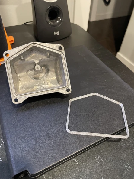 Byr Keihin CV34 Karbüratör Yakıt Kase Contası (Plastik Aparattır!!!) 3D - 4