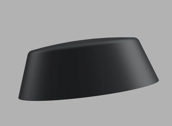 Byr BMW E30 - Koltuklar Emniyet kemeri cıvatası kapağı (OEM: 72 11 1 808 464) (Plastik Aparattır!!!) 3D - 5