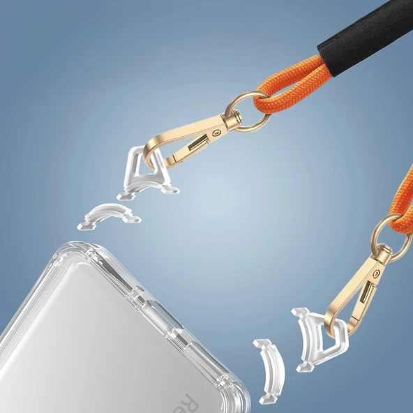 Xiaomi Redmi Note 14 Pro 5G Kılıf Airbagli Takılabilir Askı Aparatlı Zore Snap Silikon Kapak - 3