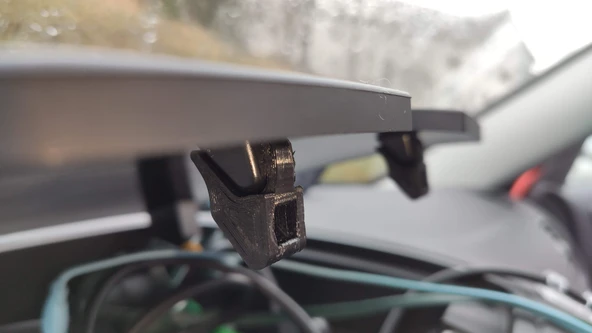 Byr Skoda Yeti Gösterge Tablosu Üst Depolama Açık Keeper (Plastik Aparattır!!!) 3D - Resim 3