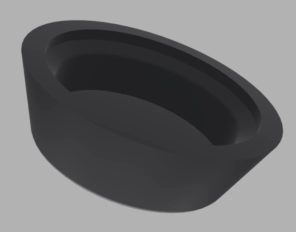 Byr BMW E30 - Koltuklar Emniyet kemeri cıvatası kapağı (OEM: 72 11 1 808 464) (Plastik Aparattır!!!) 3D - 4