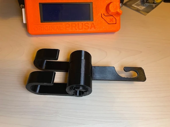 Byr Araç başlık çanta kancası (Sadece Plastik Aparattır!!!) 3D - 2