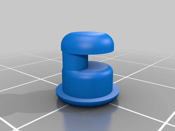 Byr 6mm ayakkabı pimi kilit pimi (Plastik Aparattır!!!) 3D - 3