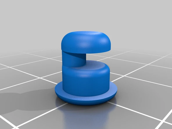 Byr 6mm ayakkabı pimi kilit pimi (Plastik Aparattır!!!) 3D - Resim 5