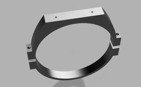 Byr sütun gösterge montajı (Sadece Plastik Aparattır!!!) 3D - 4