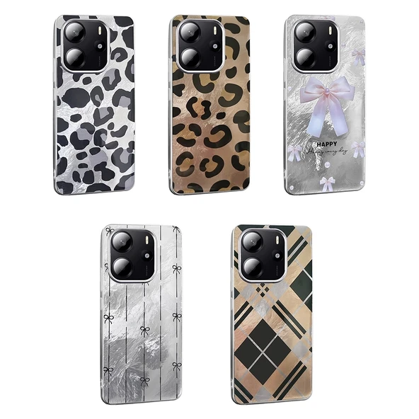 Xiaomi Redmi Note 14 4G Kılıf Desenli Zore Mep Kapak - 12