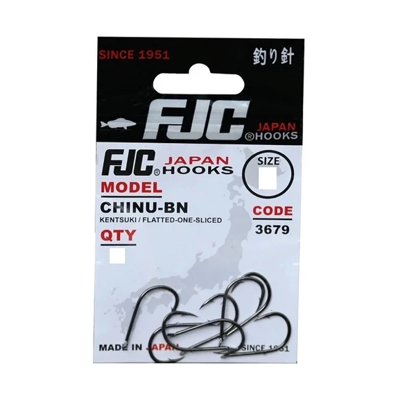 FJC 3679 CHINU KENTSUKI BLACK NIKEL 10 LU İĞNE NO:4