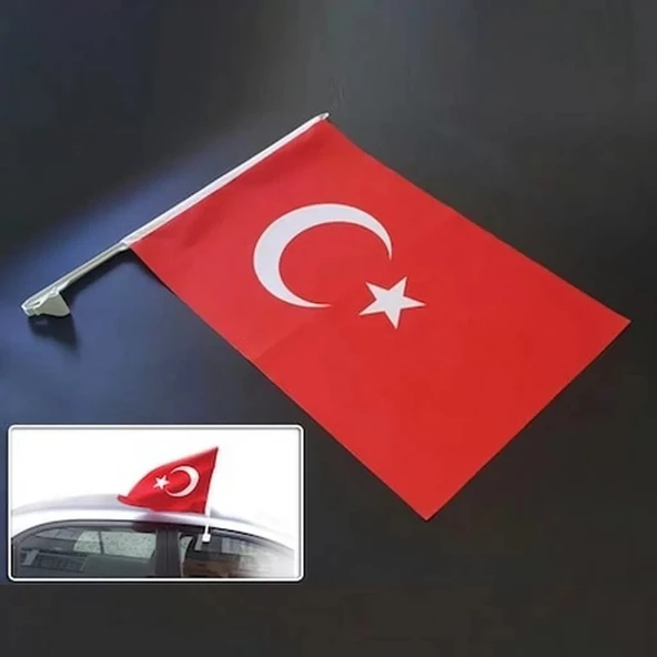 Araba bayrağı tutucu küçük (Plastik Aparattır!!!)