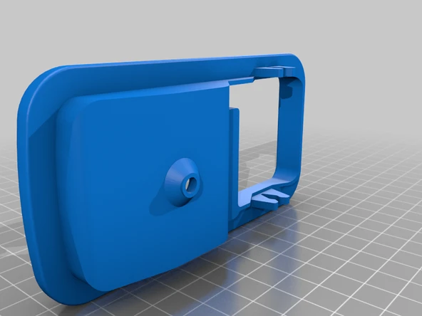 Byr Subaru brat gl kapı trim kolu (1. gen) (Sadece Plastik Aparattır!!!) 3D - Resim 3