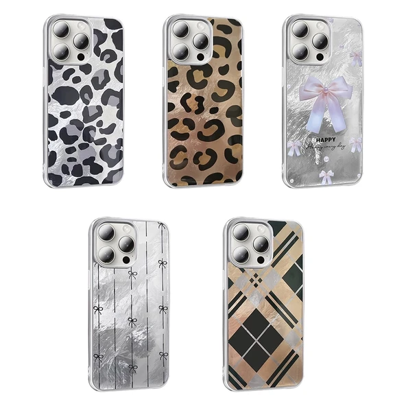 Apple iPhone 14 Pro Max Kılıf Desenli Zore Mep Kapak - 12