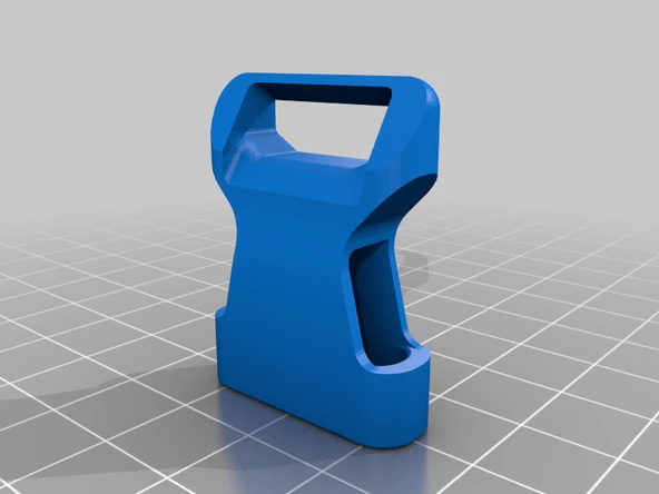 Byr Yan klipli toka fişi (Sadece Plastik Aparattır!!!) 3D - Resim 2