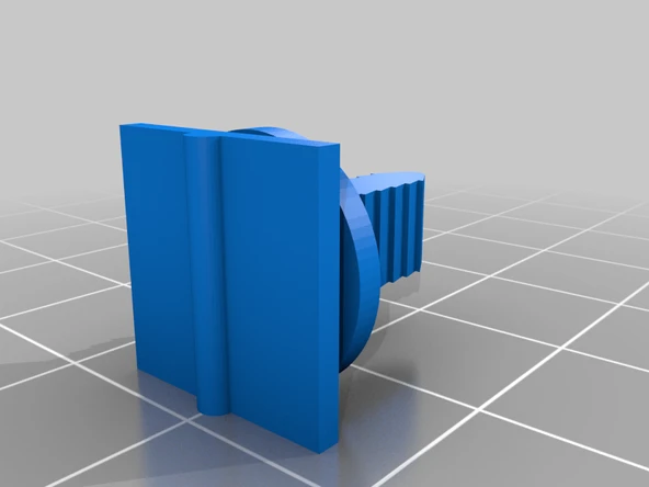 Byr Ford Klip Bir Sütun Parçası: 6877869 (Plastik Aparattır!!!) 3D - 2