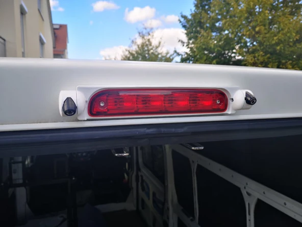 Byr Ducato, boksör, jumper, Promaster için çift kamera montajı> 2006 (Sadece Plastik Aparattır!!!) 3D