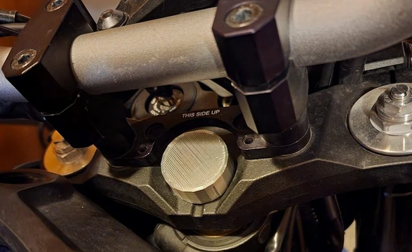 Byr 2015 FZ09 Direksiyon Sütun Somun Kapağı (Sadece Plastik Aparattır!!!) 3D