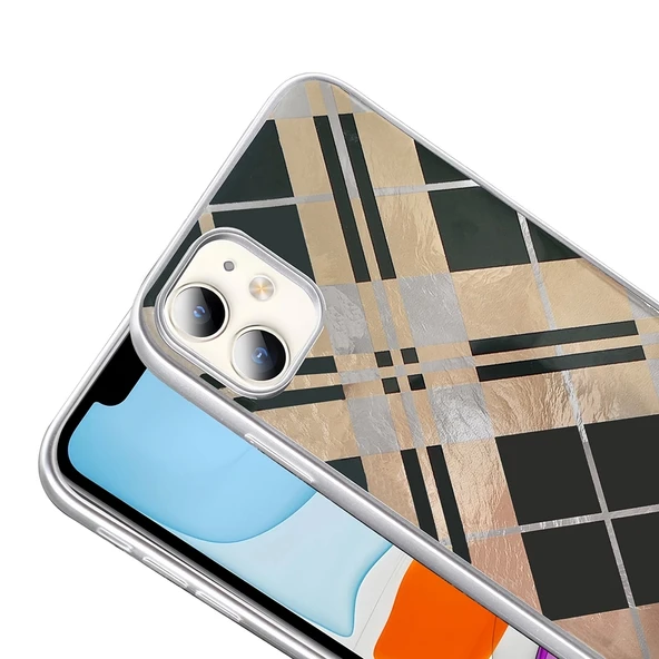 Apple iPhone 11 Kılıf Desenli Zore Mep Kapak - 7