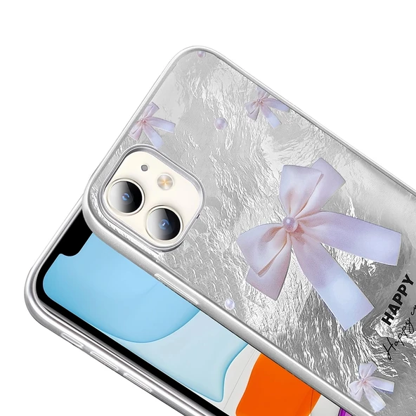 Apple iPhone 11 Kılıf Desenli Zore Mep Kapak - 8