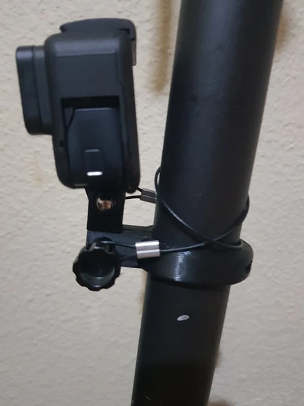 Byr Xiaomi M365 GoPro Desteği (Sadece Plastik Aparattır!!!) 3D