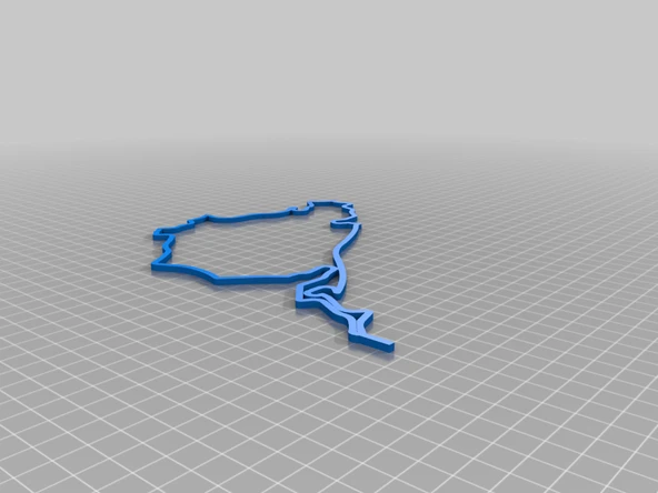 Nurburgring Nordschleife, Nürnberg, Almanya, yarış pisti, devre (Plastik Aparattır!!!)