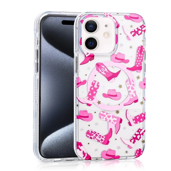 Apple iPhone 12 Kılıf M-safe Şarj Özellikli Zore Stilo Kapak - 3