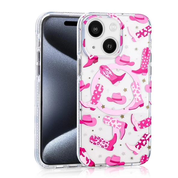 Apple iPhone 14 Kılıf M-safe Şarj Özellikli Zore Stilo Kapak - Resim 3