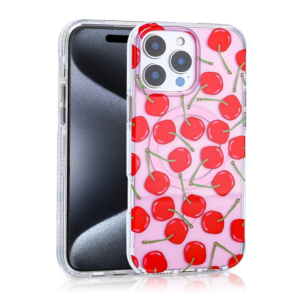Apple iPhone 12 Pro Kılıf M-safe Şarj Özellikli Zore Stilo Kapak - 4