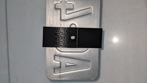 Byr Önde İsviçre Plaka Tutucu / İsviçre Plaka Tutucu Önde (Sadece Plastik Aparattır!!!) 3D - Resim 4