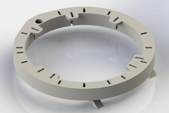 Honda Civic Hoparlör Montaj Braketleri 6-1/2 "veya 6-3/4" (Plastik Aparattır!!!)