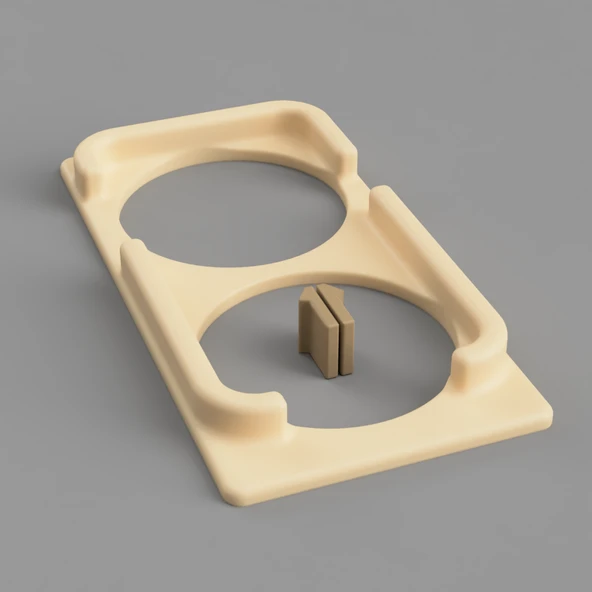 Byr Miata Telefon/Kupa Tutucu (iPhone 12/13) (Sadece Plastik Aparattır!!!) 3D - 4