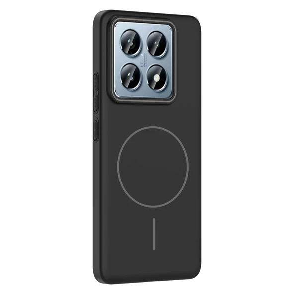 Xiaomi 14T Pro Kılıf M-safe Şarj Özellikli Zore Ruby Sert Kapak - 8
