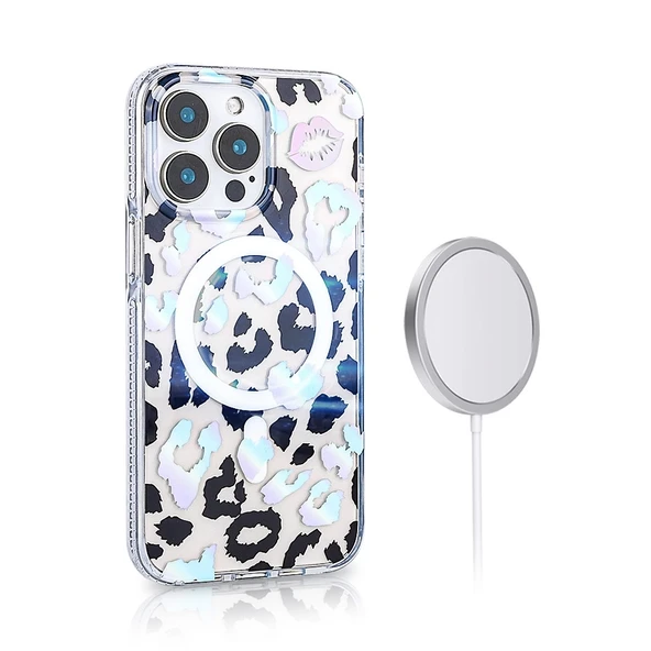 Apple iPhone 12 Pro Kılıf M-safe Şarj Özellikli Zore Jago Kapak - 3