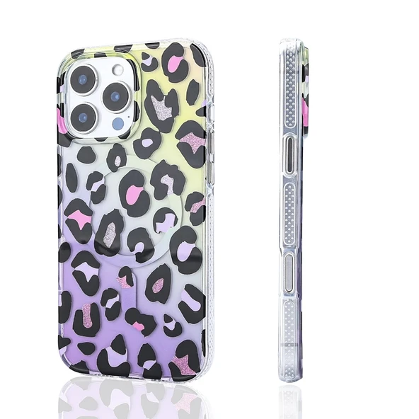 Apple iPhone 14 Pro Max Kılıf M-safe Şarj Özellikli Zore Jago Kapak - 8