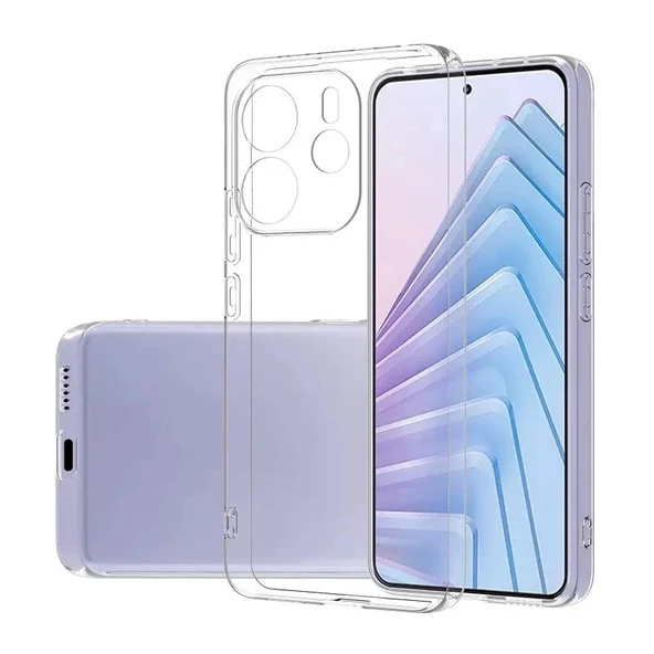 Xiaomi Redmi Note 14 4G Kılıf Zore Süper Silikon Kapak