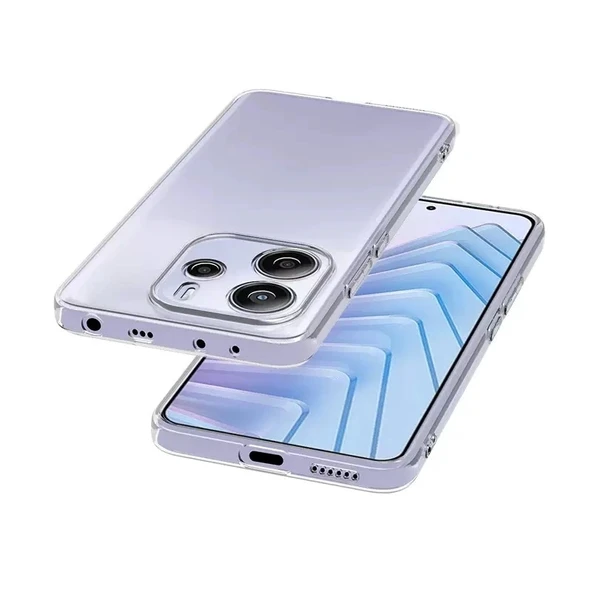 Xiaomi Redmi Note 14 4G Kılıf Zore Süper Silikon Kapak - 3