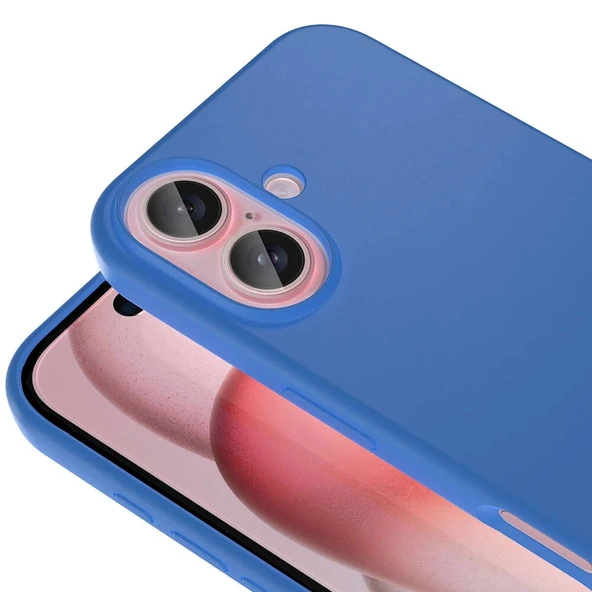 Apple iPhone 16 Kılıf M-safe Şarj Özellikli Sıvı Teknolojili Silinebilir Sert Zore Kivi Kapak - 5