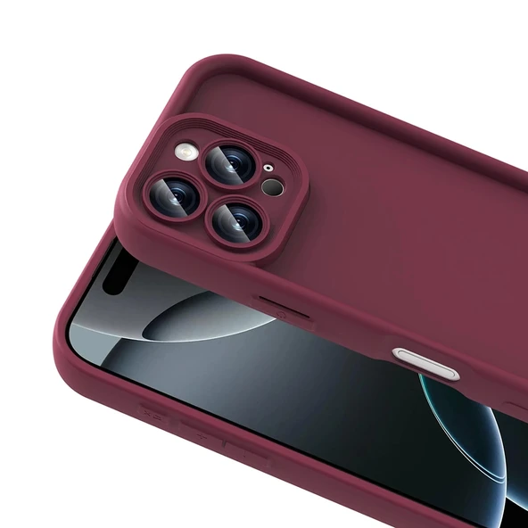 Apple iPhone 16 Pro Kılıf Kamera Korumalı Zore Ananas Kapak - 3