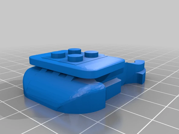 Lego Jaguar Hood Süs (GoPro Base) (Plastik Aparattır!!!)