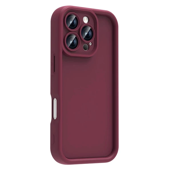 Apple iPhone 16 Pro Max Kılıf Kamera Korumalı Zore Ananas Kapak - 4