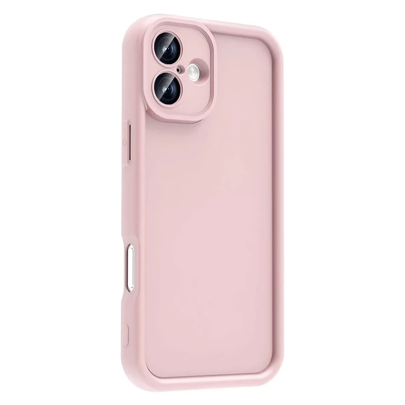 Apple iPhone 16 Kılıf Kamera Korumalı Zore Ananas Kapak - 4